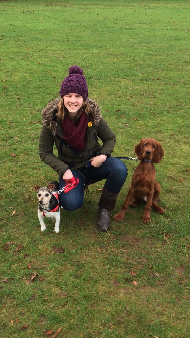 Sarah, Alfie and Meg